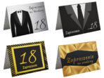Zaproszenia na 18 20 30 Urodziny 28wzorów - obrazek 7