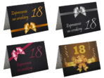Zaproszenia na 18 20 30 Urodziny 28wzorów - obrazek 5