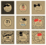 Zaproszenia na Urodziny EKO 18 30 50 25-wzorów - obrazek 4