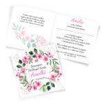 Zaproszenia na Chrzest Geometryczne 18-wzorów - obrazek 16