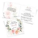 Zaproszenia na Chrzest Geometryczne 18-wzorów - obrazek 5