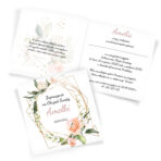 Zaproszenia na Chrzest Geometryczne 18-wzorów - obrazek 10