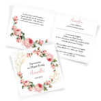 Zaproszenia na Chrzest Geometryczne 18-wzorów - obrazek 9