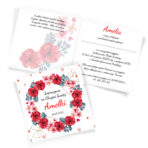 Zaproszenia na Chrzest Geometryczne 18-wzorów - obrazek 14