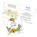 Zaproszenia na Chrzest Geometryczne 18-wzorów - obrazek 15