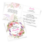 Zaproszenia na Chrzest Geometryczne 18-wzorów - obrazek 17