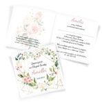 Zaproszenia na Chrzest Geometryczne 18-wzorów - obrazek 8