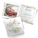 Zaproszenia na Chrzest ze zdjęciem 11-wzorów - obrazek 2