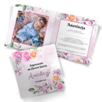 Zaproszenia na Chrzest ze zdjęciem 11-wzorów - obrazek 10