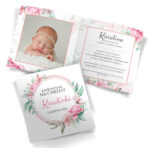 Zaproszenia na Chrzest ze zdjęciem 11-wzorów - obrazek 5
