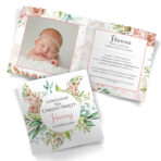 Zaproszenia na Chrzest ze zdjęciem 11-wzorów - obrazek 4