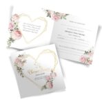 Zaproszenia na Chrzest Serca 16-wzorów - obrazek 16