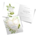 Zaproszenia na Chrzest Serca 16-wzorów - obrazek 4