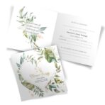 Zaproszenia na Chrzest Serca 16-wzorów - obrazek 5