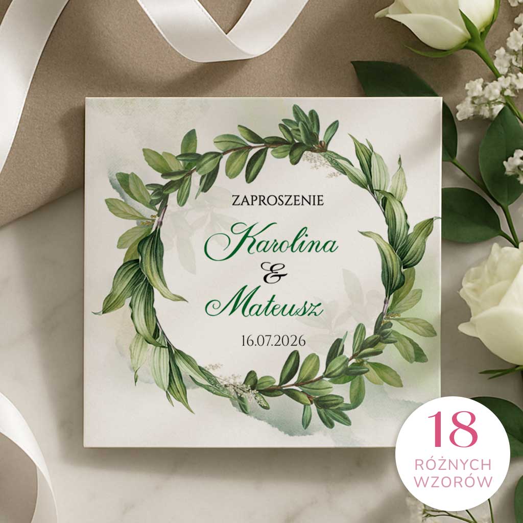 nowy-wiz2-lukrecja zaproszenia ślubne personalizowane
