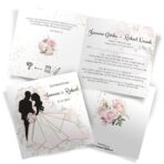 Zaproszenia ślubne - Ariana - 16wzorów - obrazek 5