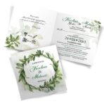 Zaproszenia ślubne - Lukrecja - 18wzorów - obrazek 3