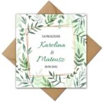 Zaproszenia ślubne - Lukrecja - 18wzorów - obrazek 22