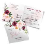 Zaproszenia ślubne - Oliwia - 12wzorów - obrazek 13