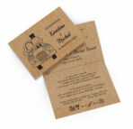 Zaproszenia Eko - Ludki A6 - 47wzorów - obrazek 3