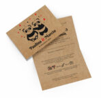 Zaproszenia Eko - Ludki A6 - 47wzorów - obrazek 6