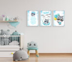 Metryczki do pokoju dziecięcego 3szt. format A4-13 wzorów - obrazek 7