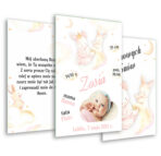 Metryczki do pokoju dziecięcego 3szt. format A4-13 wzorów