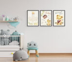 Metryczki do pokoju dziecięcego 3szt. format A4-20 wzorów - obrazek 4