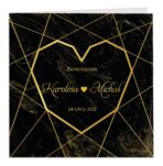 Zaproszenia ślubne - Marmurkowa - 16wzorów - obrazek 2