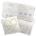 Zaproszenia ślubne - Marmurkowa - 16wzorów - obrazek 3