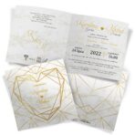 Zaproszenia ślubne - Marmurkowa - 16wzorów - obrazek 4