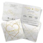 Zaproszenia ślubne - Marmurkowa - 16wzorów - obrazek 5