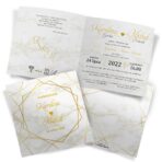 Zaproszenia ślubne - Marmurkowa - 16wzorów - obrazek 7