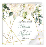 Zaproszenia ślubne - Miranda - 12wzorów