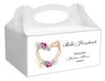 Pudełko na ciasto z naklejką Ariana2 1szt - obrazek 4