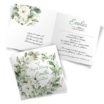 Zaproszenia na Chrzest Eukaliptus 8-wzorów - obrazek 5