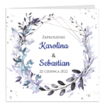 Zaproszenia ślubne - Laura - 14wzorów