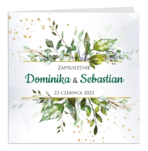Zaproszenia ślubne - Laura2 - 12wzorów