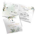 Zaproszenia ślubne - Eukaliptus - 8wzorów - obrazek 3