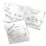 Zaproszenia ślubne - Eukaliptus - 8wzorów - obrazek 4