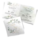 Zaproszenia ślubne - Eukaliptus - 8wzorów - obrazek 5