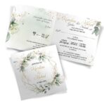 Zaproszenia ślubne - Eukaliptus - 8wzorów - obrazek 2