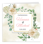 Zaproszenia ślubne - Tacjana - 14wzorów