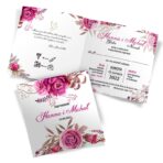 Zaproszenia ślubne - Amanda - 18wzorów - obrazek 11