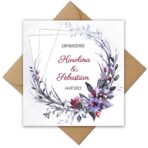 Zaproszenia ślubne - Laura - 14wzorów - obrazek 16