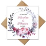 Zaproszenia ślubne - Laura - 14wzorów - obrazek 14