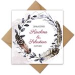 Zaproszenia ślubne - Laura - 14wzorów - obrazek 3