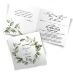 Zaproszenia ślubne - Gipsówka - 8wzorów - obrazek 3