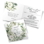 Zaproszenia ślubne - Gipsówka - 8wzorów - obrazek 5