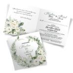 Zaproszenia ślubne - Gipsówka - 8wzorów - obrazek 6